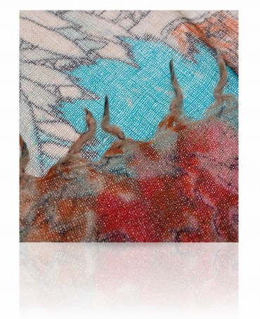 Палантин Женский W-CRANE/GOLD